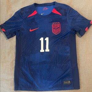Nike Kids USA Soccer Jersey - Navy Sophia Smith size M